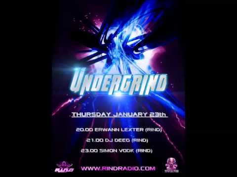 UndergRind by DJ Deeg on Rind Radio.com every Thursday evening from 8:00 p.m. to 0:00