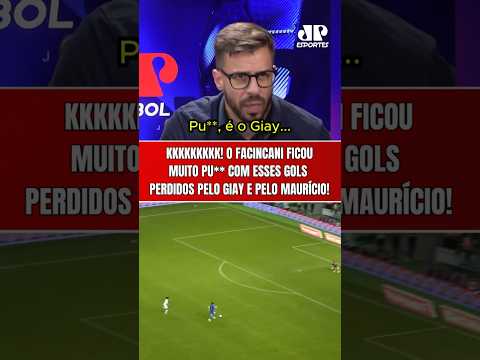 HAHAHAHA! O FACINCANI QUASE INFARTOU COM OS GOLS PERDIDOS POR GIAY E MAURÍCIO EM PALMEIRAS X SANTOS!