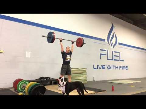 Bania Clean and Jerk 242 lbs 30 reps 12/30/2018