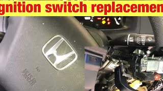 2003-2007 Honda Accord Ignition Switch Replacement