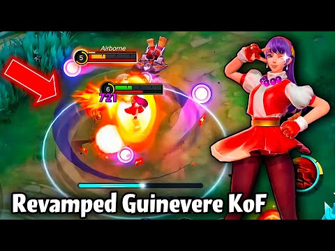 GUINEVERE REVAMPED ATHENA ASAMIYA GAMEPLAY!🔥 ULTRA HD EFFECTS‼️🤯 So much better💯
