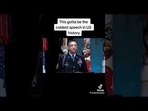 coldest speech in American history #military