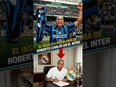 ROBERTO CARLOS y su INSÓLITO PROBLEMA en el INTER: METER MUCHOS GOLES 😅⚽ | #robertocarlos #futbol