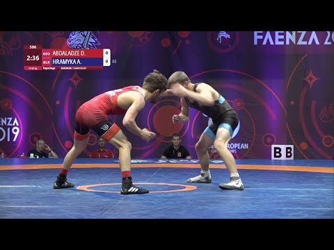 Repechage FS - 60 kg: D. ABDALADZE (GEO) v. A. HRAMYKA (BLR)