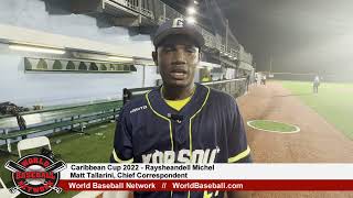 Caribbean Cup 2022 – RF Raysheandell Michel – First Home Run Andre Rodgers National Baseball Stadium