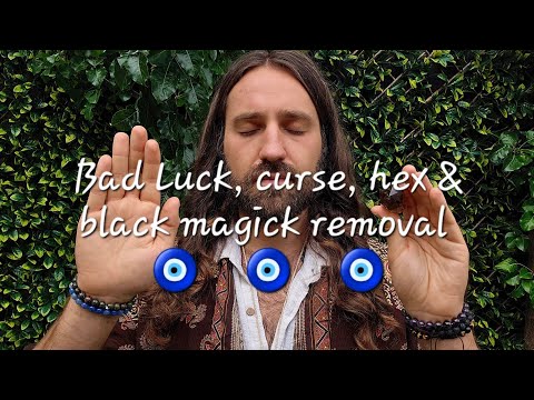 🧿Bad Luck, curse, hex & black magick removal energy healing ASMR 》#asmr #energyhealing #reiki