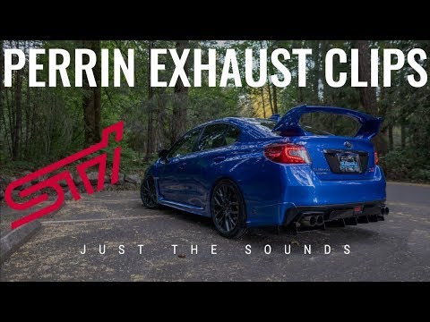 🔊 JUST THE SOUNDS: PERRIN DUAL TUBE CAT-BACK EXHAUST CLIPS