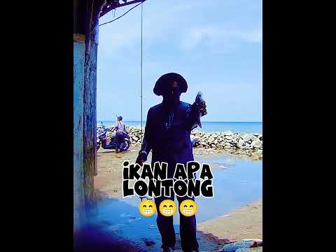 Ikan apa Lontong? #fishing #mancing #pantai #landbase #kuro #senangin #sumbal