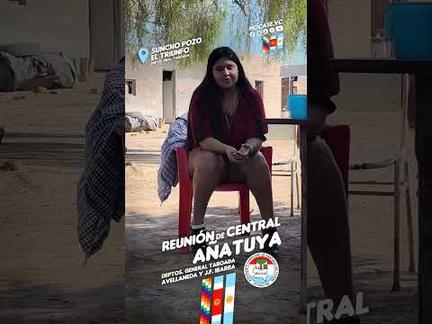 Reunión de Central de Añatuya del MOCASE VC en Suncho Pozo El Triunfo, Depto. Gral. Taboada🇱🇺✊🏾