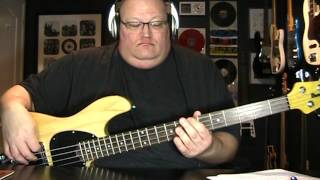 U2 Drowning Man Bass Cover with Notes &amp; Tablature