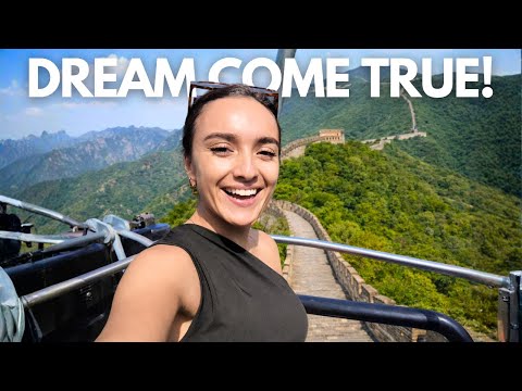 The Great Wall of CHINA - Incredible Day Trip From Beijing 🇨🇳