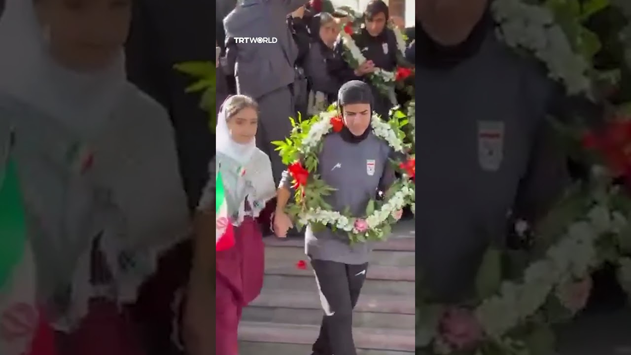 Video | Iran welcomes home women footballers who refused asylum
