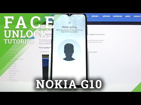 How to Set Up Face Unlock on NOKIA G10 - Face Recognition