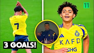 Download lagu Cristiano Ronaldo Jr. Scores HAT-TRICK 💥 in Dramatic 4-3 Win for Al Nassr U16 😮❤️ mp3