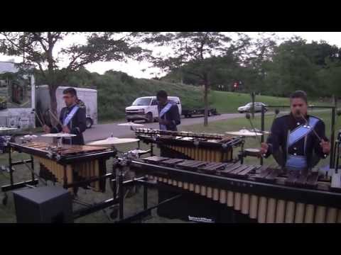 Bluecoats Front Ensemble 2013 - Massillon, OH