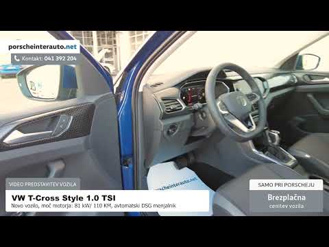 T Cross Style 1 0 TSI   PREDSTAVITEV VOZILA