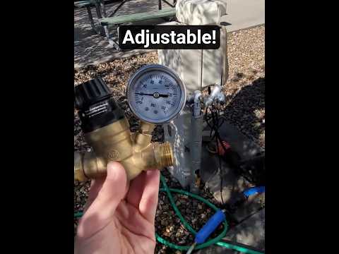 Adjustable Water Pressure for Your RV!