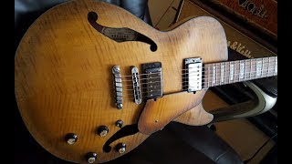 Video thumbnail for NGD New Guitar Ibanez Artcore AGS83B ATF Sweet pickup! Wanted a semi-hollow this is what I got by youKnowWho3311