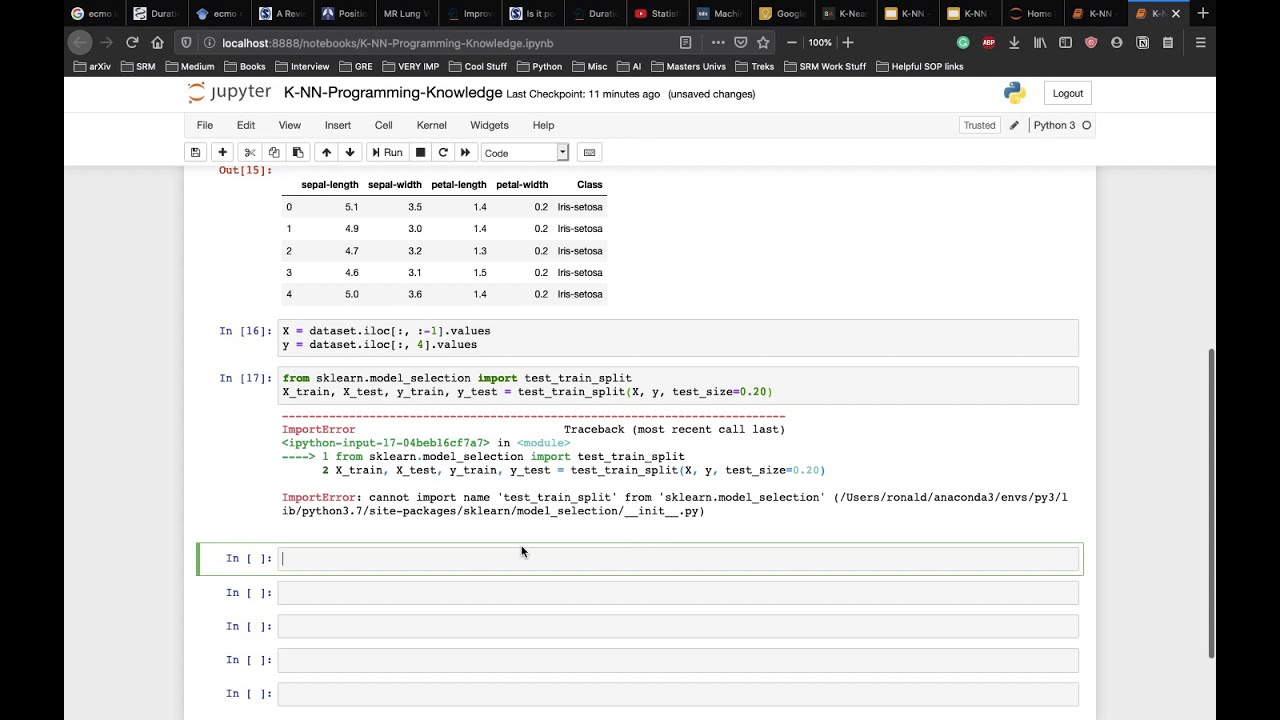 Machine Learning Tutorial 13 - K-Nearest Neighbours (KNN algorithm) implementation in Scikit-Learn