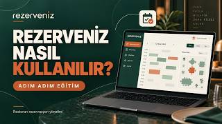Rezerveniz Nasıl Kullanılır? | Restoran Rezervasyon Paneli Eğitimi