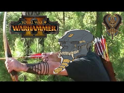 Tomb Kings vs Chaos | SNIPER GIANT - Total War Warhammer 2