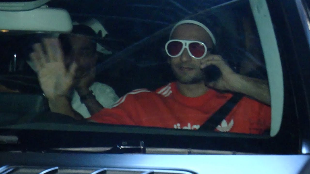 Ranveer Singh Snapped With Sonakshi Sinha At Sunny Super Sound