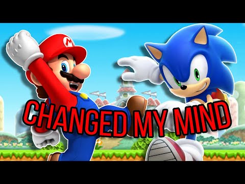 A Sonic Fan Plays New Super Mario Bros Wii... It Changed My Mind