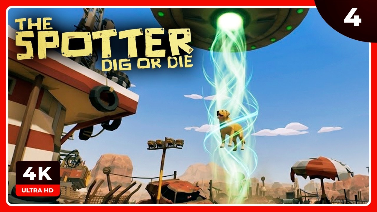 TSDOD #4 | ABDUCEN A MI PERRO | THE SPOTTER: DIG OR DIE Gameplay Español