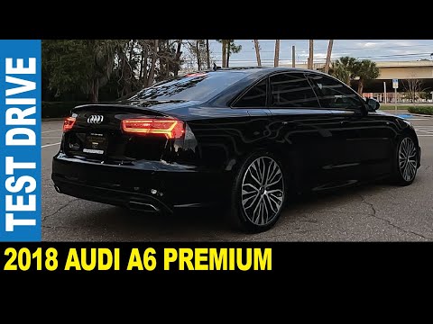 2018 Audi A6 2.0 Premium 4-door German sedan big rims navigation | Jarek in Clearwater Florida USA