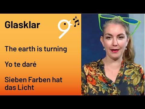 Einsingen um 9 (31.08.23) mit Julia, The earth is turning, Yo te daré, Sieben Farben hat das Licht