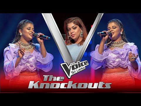 Nanusha Jayathilake | Raat Ka Nasha | The Knockouts | The Voice Sri Lanka