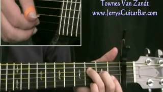 How To Play Townes Van Zandt Pancho and Lefty (intro only)
