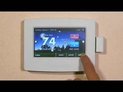 Controlling a furnace or boiler remotely with a Venstar ColorTouch and 2 Wire Kit