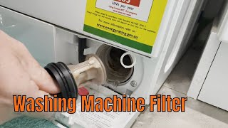 How to check and clean washing machine filter