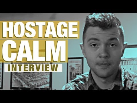 HOSTAGE CALM Interview | Venues Kicking Out Gay Kids | Split EP With Legends, Anit-Flag