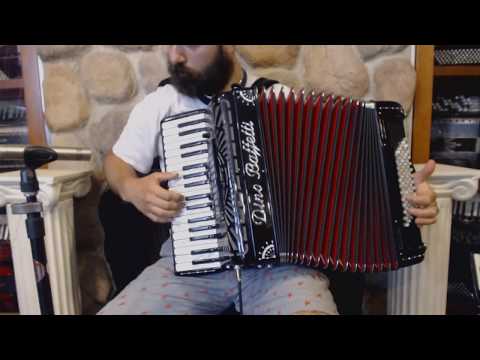 DINOSTUIB3472BKMIDI - Black Dino Baffetti Piano Accordion Mics MusicMaker Midi LMM 34 96 $4999