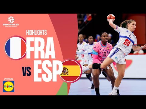 France 🆚 Spain | Highlights | Women’s EHF EURO 2024