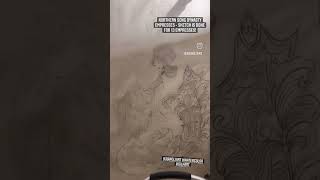 Northern Song Dynasty Chinese empresses - sketches done on silk! #shorts #xiangliart #watercolorart