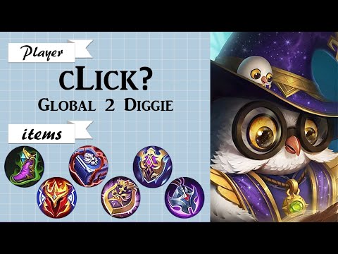 Recent Diggie Build | Top 2 Global Diggie by ISG cLick? | Constellation | Mobile Legends