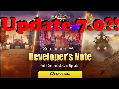 New Guild Content Dev notes! My Reaction - Summoners War