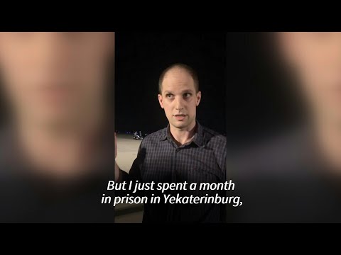 Freed US journalist Gershkovich says wants to spread awareness of Russian political prisoners | AFP