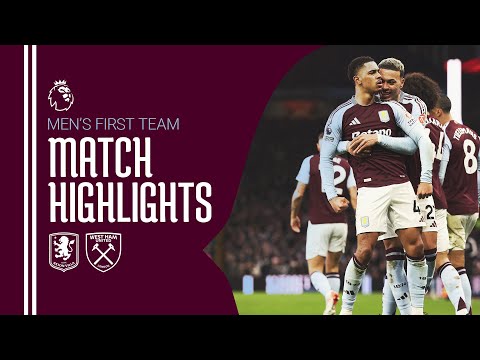 ASTON VILLA 1-1 WEST HAM UNITED | Match Highlights