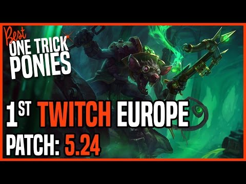 Best Twitch ADC OTP - Ranked Master EUW Patch 5.24 - 12/15/15