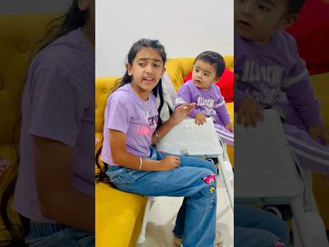 Mummy ne Samayra ko icecream kyu nhi di 💔😰 #shorts #samayranarula #siblings