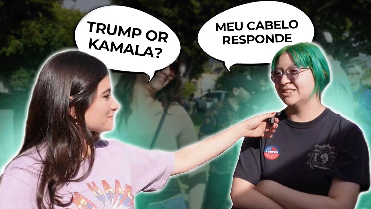ENTREVISTANDO os ESQUERDISTAS na CALIFÓRNIA durante as ELEIÇÕES AMERICANAS