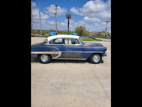 1953 chevrolet bel air first drive in 40 years