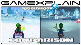 Mario Kart 8: Sherbet Land GCN Head-to-Head Comparison (Wii U vs. GameCube)