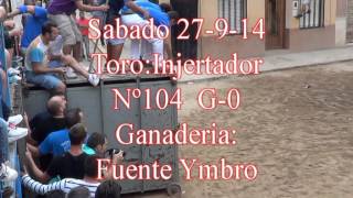 preview picture of video 'Expectaculares salidas de los 2 toros de betxi sabado 27 9 14'