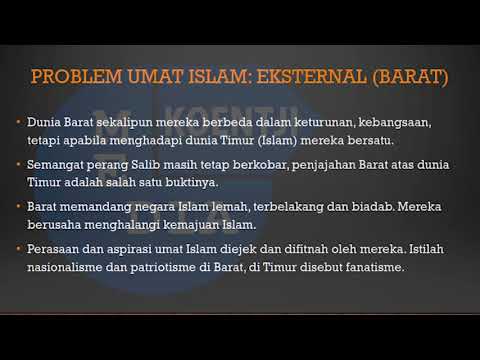 NGAJI FILSAFAT: PROBLEM UMAT ISLAM - AL-AFGHANI (2)
