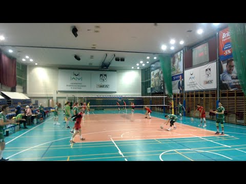 Siatkówka (II liga) AZS UWM Olsztyn - SMS PZPS II Spała